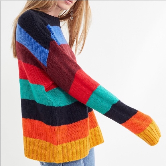 Urban Outfitters Sweaters - Urban Outfitters Boyfriend Striped Pullover
